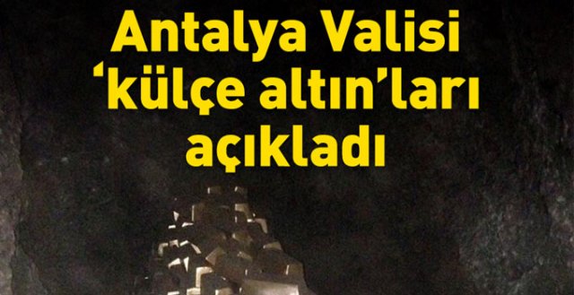 Antalya'da 20 ton altın denilen mağaradan bakın ne çıktı!