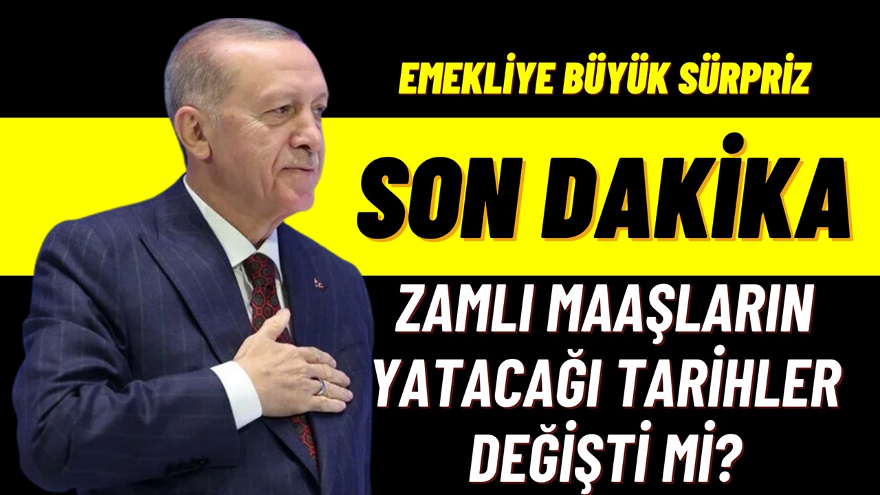 Zamlı Emekli Maaşları İçin Sürpriz Gelişme! SGK Maaş Ödeme Takvimi Açıklandı