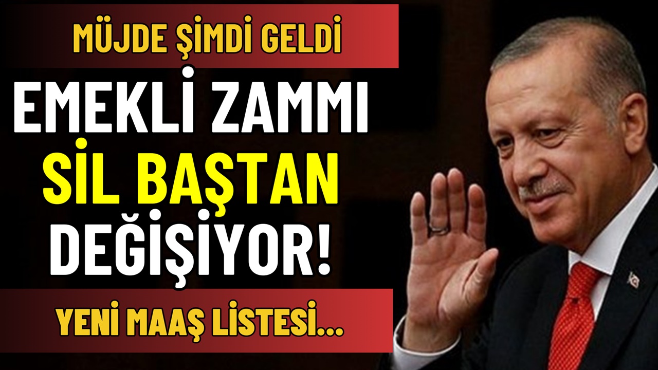 15.4 Milyon Emekli İçin Zam Sistemi Sil Baştan Değişiyor! Yeni Zamlı Maaş Listesi Belli Oldu