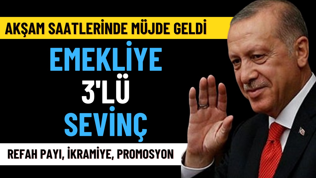 Milyonlarca Emekliye 3'lü Müjde! Zamlı Maaş, Ek Ödeme ve İkramiye IBAN'a Yatıyor