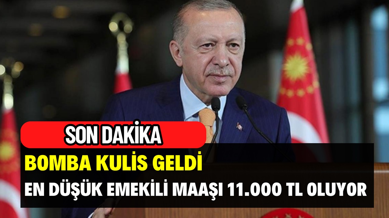 En Düşük Emekli Maaşı 11.000 TL Oluyor! Bomba Kulis Bilgisi Geldi