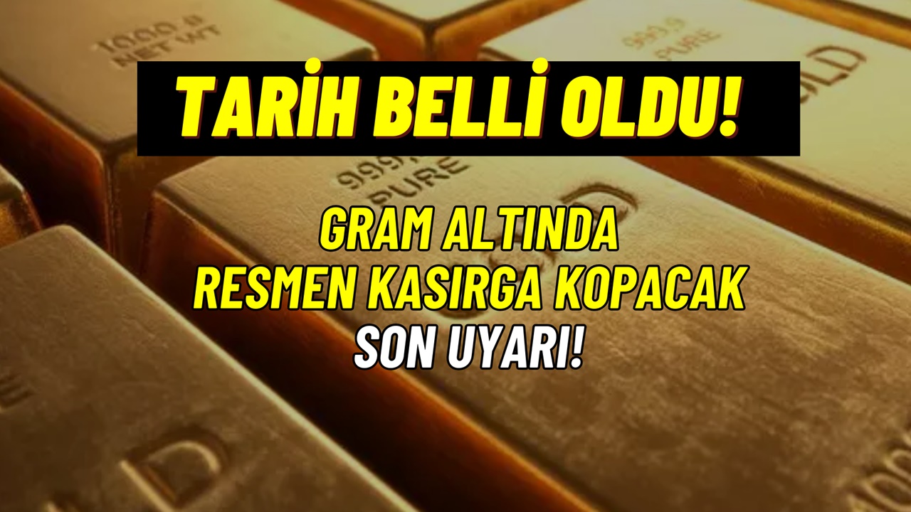 Gram Altında KASIRGA Kopacak! O Gün Geldi Çattı: 1 Gram Altın Bakın Kaç TL Olacak