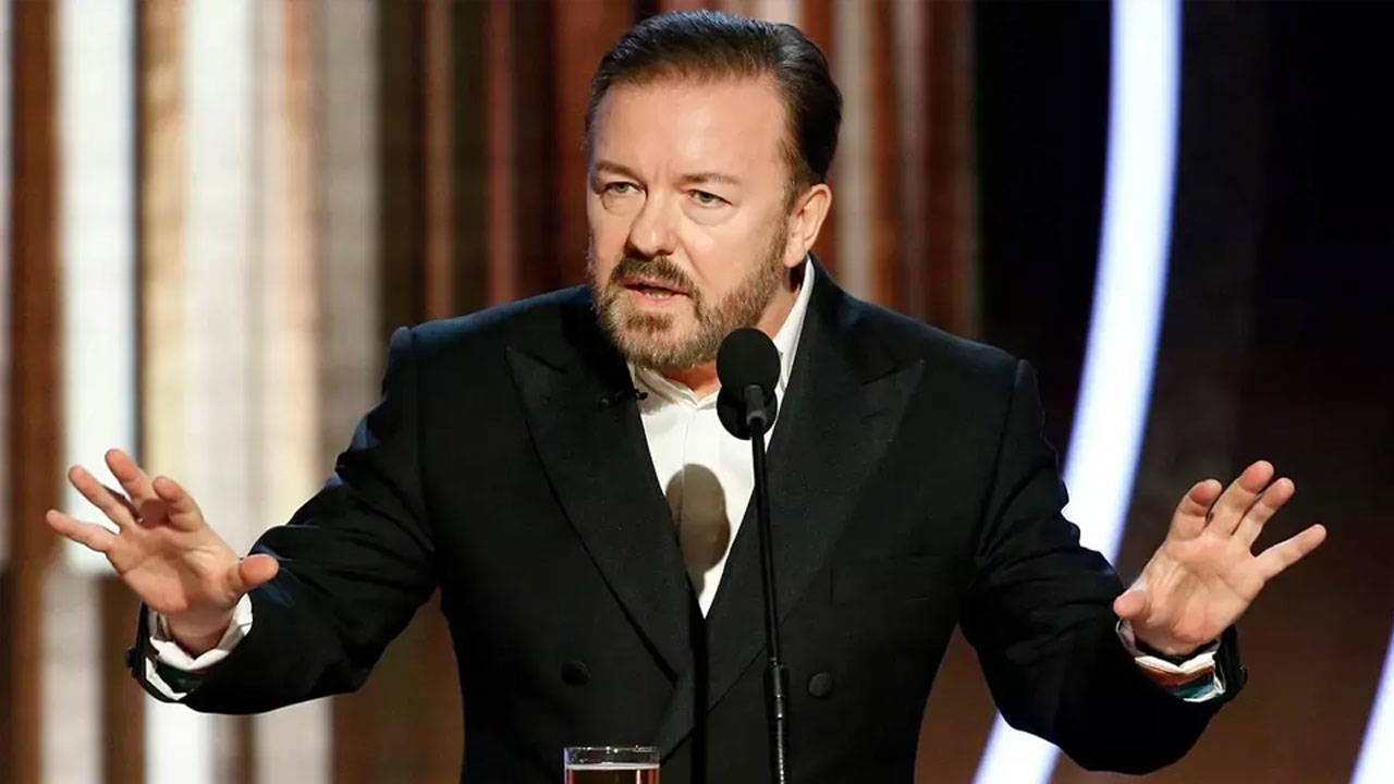 Ricky Gervais'in Altın Küre konuşması olay olmuştu yeniden gündeme geldi