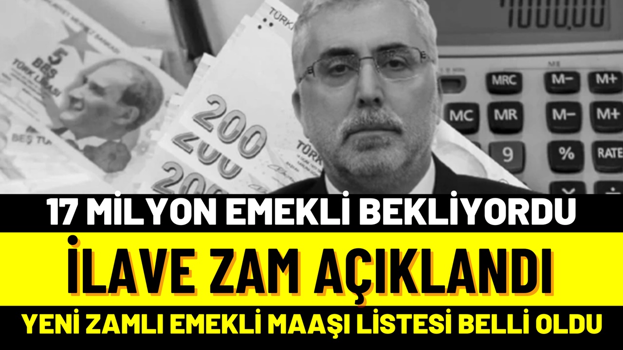 4A-4B-4c'li SGK, Bağkur Emeklisi 17 Milyon Kişinin Dört Gözle Beklediği İLAVE ZAM Açıklandı