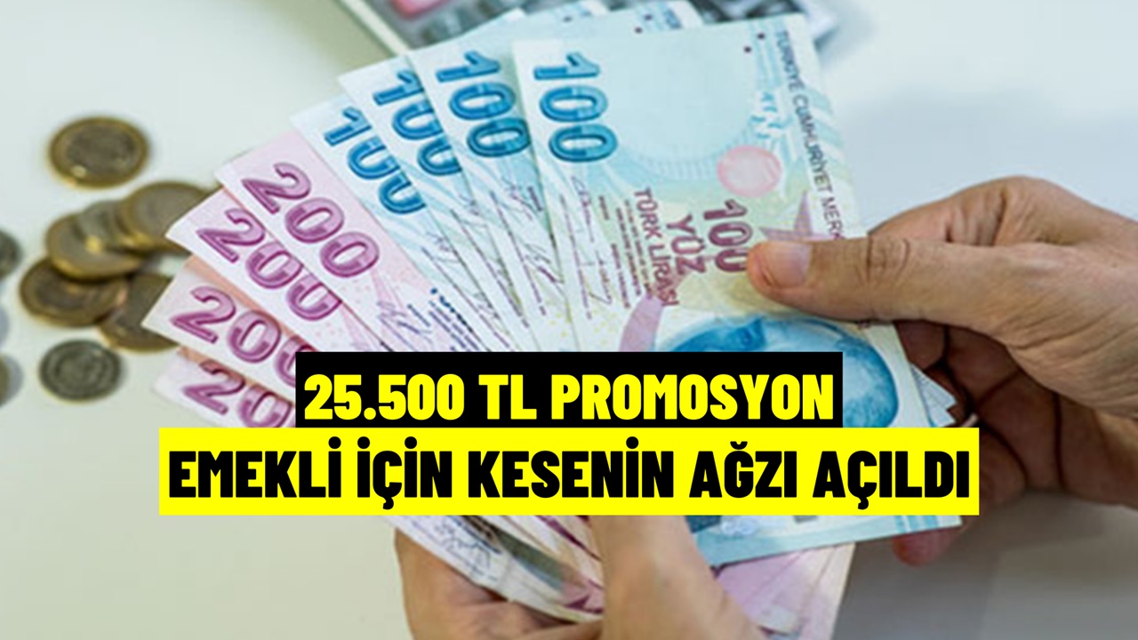 25.500 TL Promosyon Müjdesi! Halkbank Emekli İçin Kesenin Ağzını Açtı