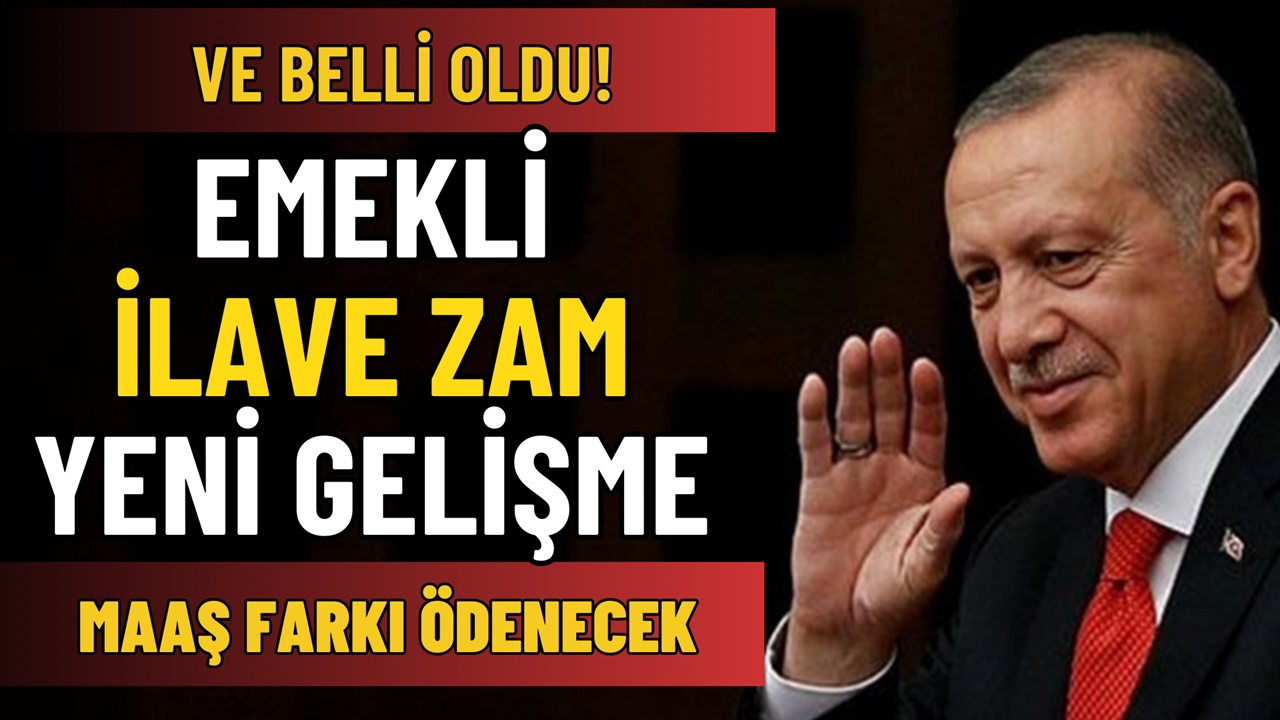 Emekliye Ek Zam Belli Oldu! Fark Ödemesi İçin Tarihler Açıklandı