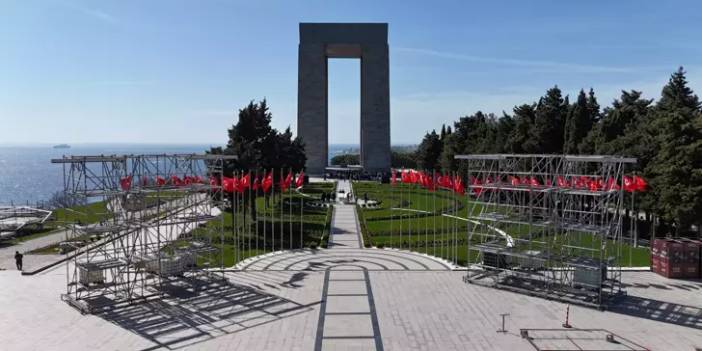 Çanakkale Şehitler Abidesi '18 Mart'a' hazır