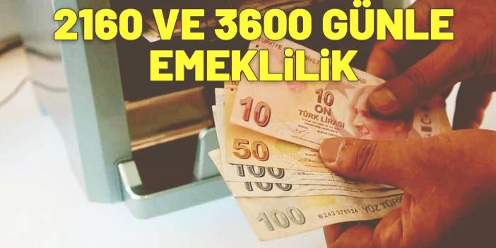 Nokta atışı; 2000 2001 2003 2013! 4A 4B primi ödeyenlere 3600, 4700 ile 5300 günle emeklilik