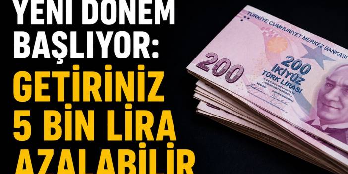 5 bin liralık kayıp. Parası olan herkesi ilgilendiriyor