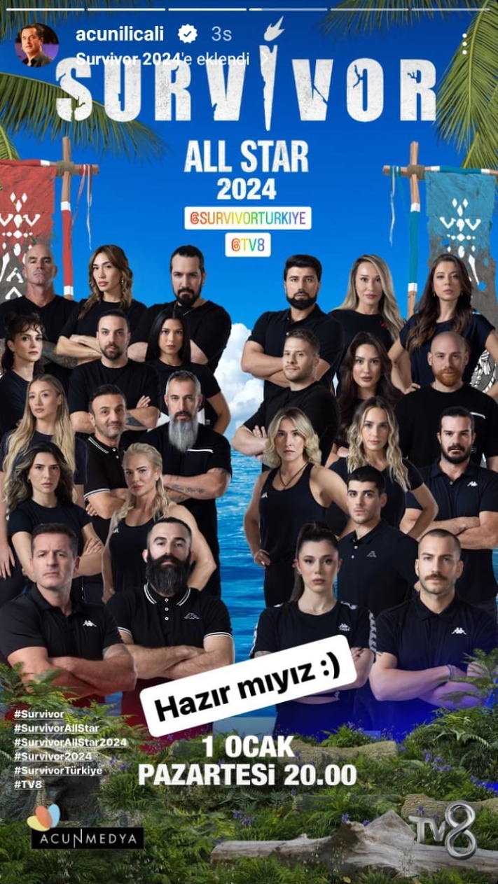 2024 Survivor yarışmacıları! Acun Ilıcalı Survivor All Star’ın